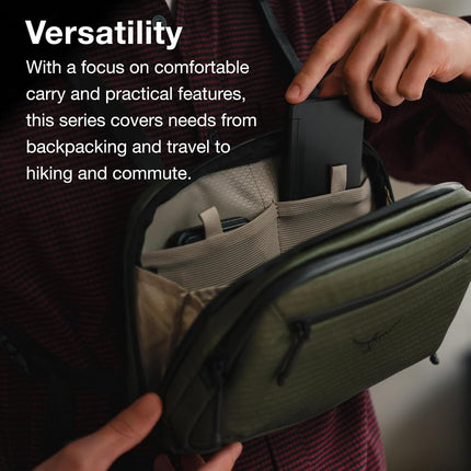 Osprey Archeon Everyday Chest Rig Bag, Black
