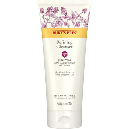 Renewal Refining Cleanser by Burts Bees for Unisex - 6 oz Cleanser