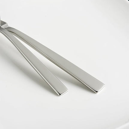 Fortessa Spada 18/10 Stainless Steel Flatware, 5 Piece Place Setting, Service for 1