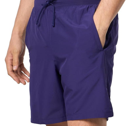 Under Armour Men's Launch Run 7 Inch Unlined Shorts, (500) Purple/Purple/White, XX-Large