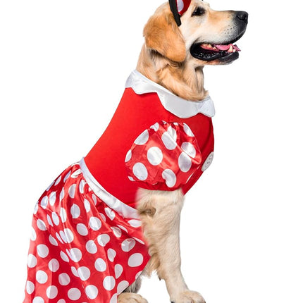Disney Minnie Mouse Mickey's Clubhouse Pet Big Dog Halloween Costume XXL-XXXL