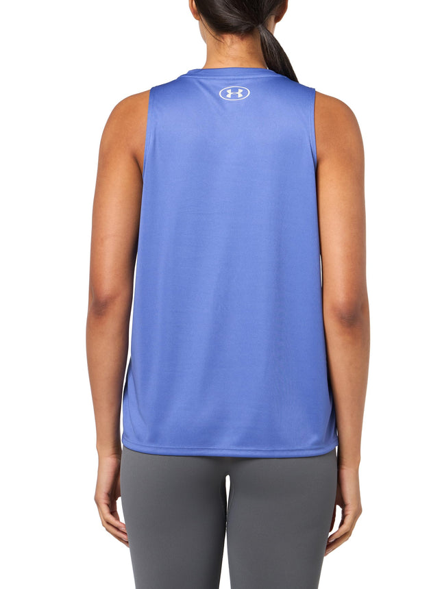 Débardeur Uni Femme Under Armour Velocity, (561) Starlight / / Argent métallisé, S