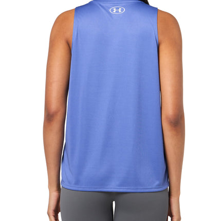 Under Armour Womens Velocity Solid Tank Top, (561) Starlight / / Metallic Silver, XS
