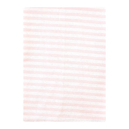 Hudson Baby Unisex Baby Cotton Flannel Burp Cloths Bundle, Pink Bows, One Size