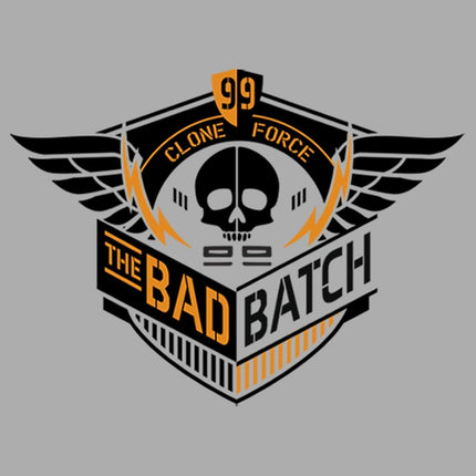 T-shirt ras du cou en tissu chiné « STAR WARS Kids Bad Batch Clone Forces » pour garçon, chiné sport, taille S