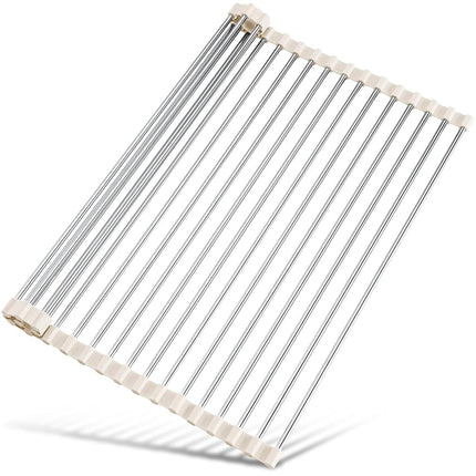 Tomorotec 21" x 15.5" Roll Up Dish Drying Rack Ove
