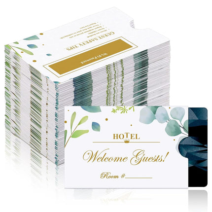 1000 Pcs Hotel Key Card Cover Envelope Sleeve Hold