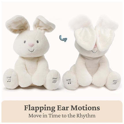 GUND Flora The Animated Bunny Soft Toy, Multi-Colour, One Size