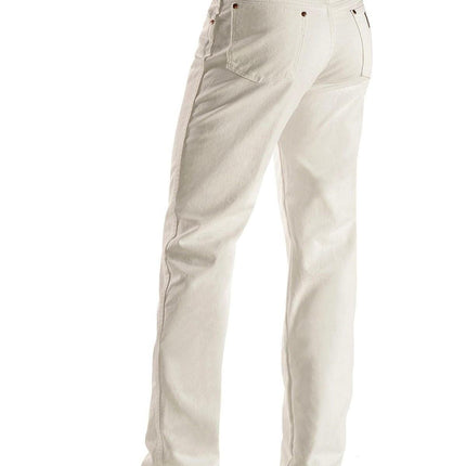 Wrangler Men's Original Fit Jean Jeans, White, 38W / 36L