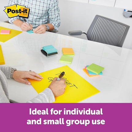 Post-it Super Sticky Big Notes, 11 x 11 Inches, 30 Sheets/Pad, 1 Pad (BN11), Large Bright Yellow Paper, Super Sticking Power, Sticks and Resticks