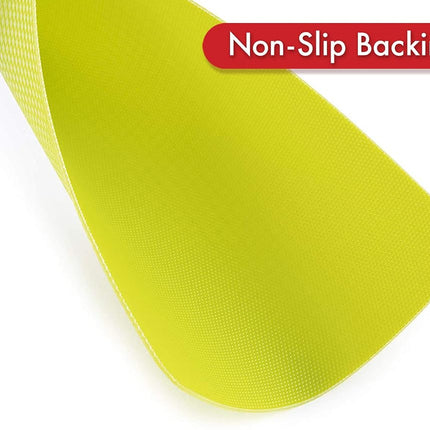 Dexas Heavy Duty Grippmat Flexible Cutting Board Set of Four, 8 by 11 inches, Gray, Red, White and Green