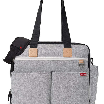 Skip Hop Duo Signature Weekender Changing Bag, Grey Melange
