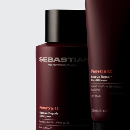 Sebastian Professional Penetraitt Conditioner | Strengthening & Repair with Deep Moisturizing | For Damaged & Colored Hair | 33.8 fl oz