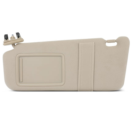 SCITOO Left Driver Side Beige Sun Visor Assembly f