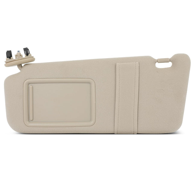 SCITOO Left Driver Side Beige Sun Visor Assembly f