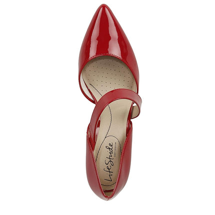 LifeStride Women's Suki Pump, Fire Red, 6 UK
