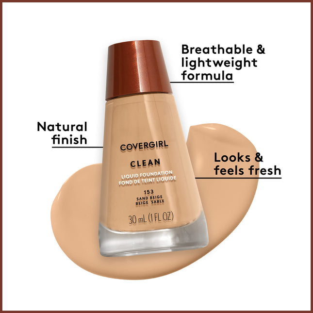 Base Líquida Clean de COVERGIRL