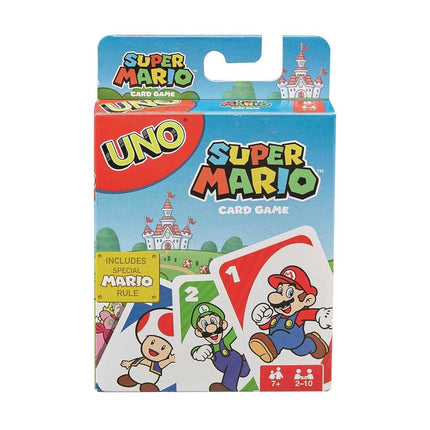 Mattel Games UNO Super Mario Card Game, 7+, 2-10 Players
