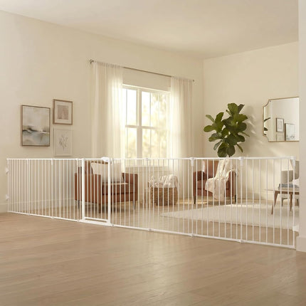 Regalo 192-Inch Super Wide Adjustable Baby Gate an