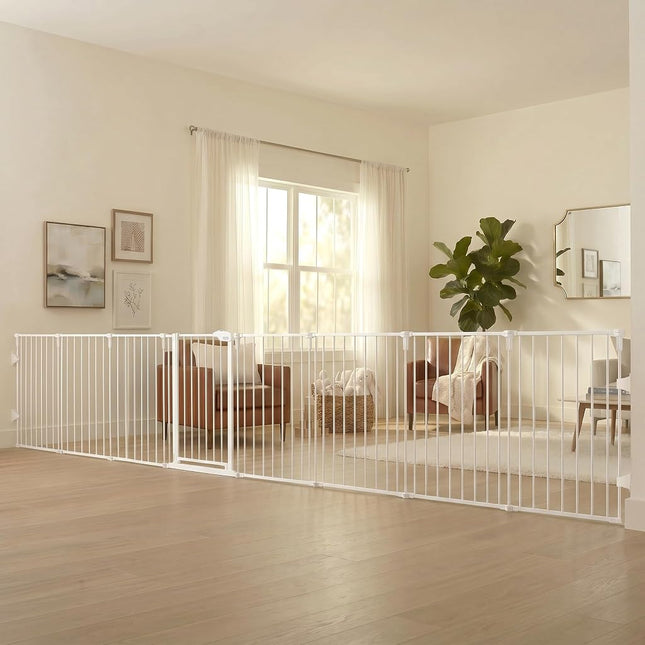 Regalo 192-Inch Super Wide Adjustable Baby Gate an