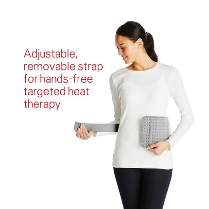 Sunbeam GoHeat USB Powered Heating Pad, Gray
