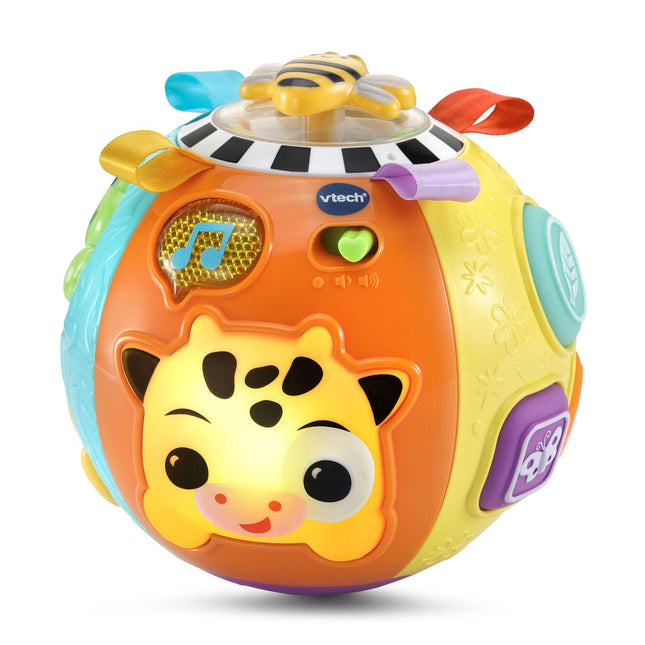 VTech Baby On-The-Moove Texture Activity Ball - Orange