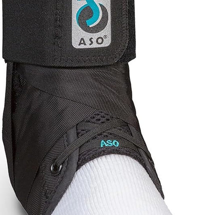 Med Spec ASO Ankle Stabilizer, Black, XX-Small