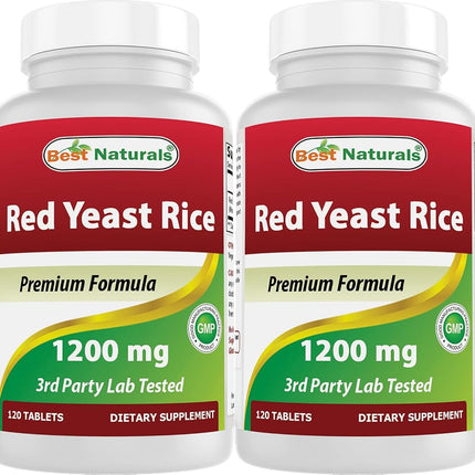 Best Naturals Red Yeast Rice Cholesterol Support 1