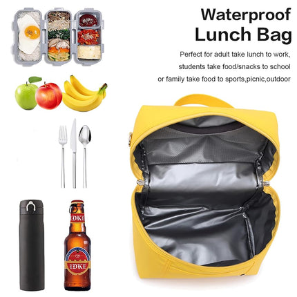 NOL Natural Organic Lifestyle Insulated Lunch Bags for Women Cooler Bag Lightweight Nylon Waterproof Lunch Box for Work