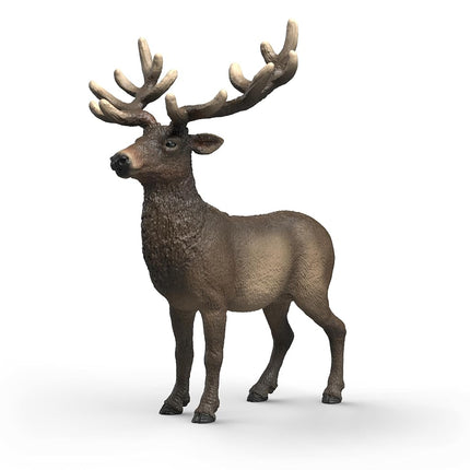Schleich Wild Life - Elk Toy Figurine - Kids Ages 