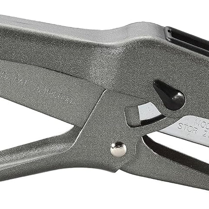 Bostitch Office B8 Plier Stapler Heavy Duty with 1250 1/4" Staples - 45-Sheet No Jam - Full Strip Metal Industrial Stapler - 210 Staple Capacity - for Cardboard, Paper, Fabric