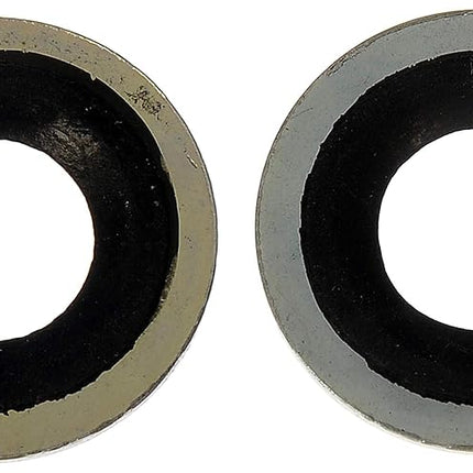 Dorman 65274 Metal/Rubber Drain Plug Gasket, Fits 1/2, M12, M12 So Compatible with Select Models, 2 Pack