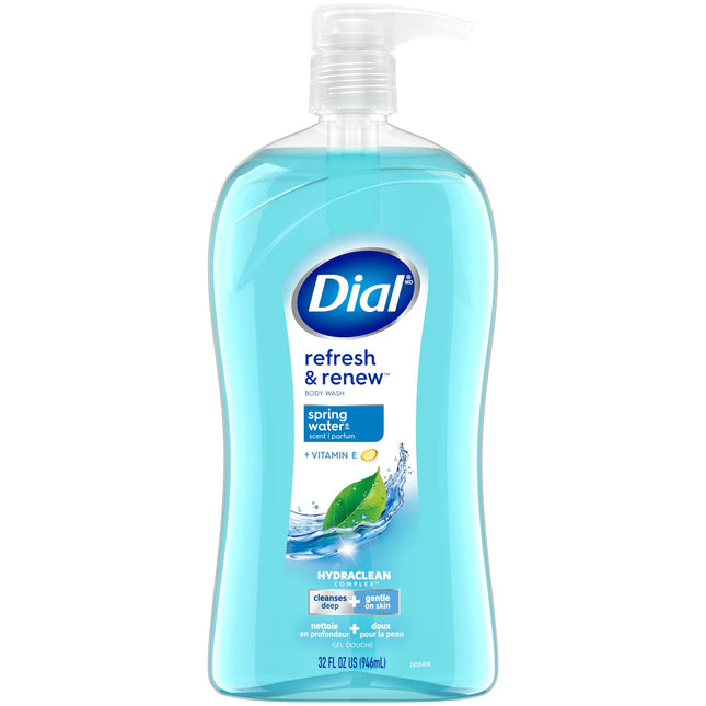 Dial Body Wash, Spring Water, 32 Ounce by Dial