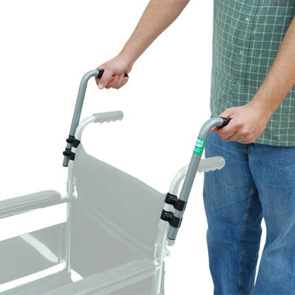 Push Wheelchair Handle Extender (300lbs Weight Cap