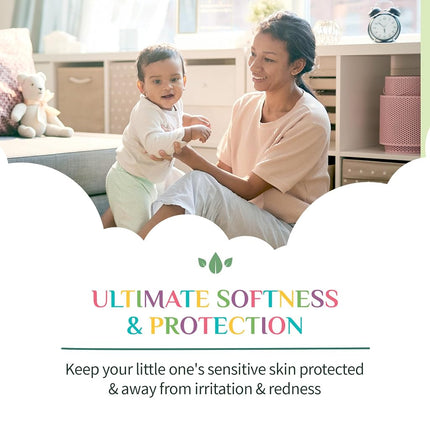 Organyc Baby Nappy Liners - 100% Certified Organic Cotton - Sensitive Skin - Fits All Brands and Sizes of Nappies Except Newborn - Pack of 20