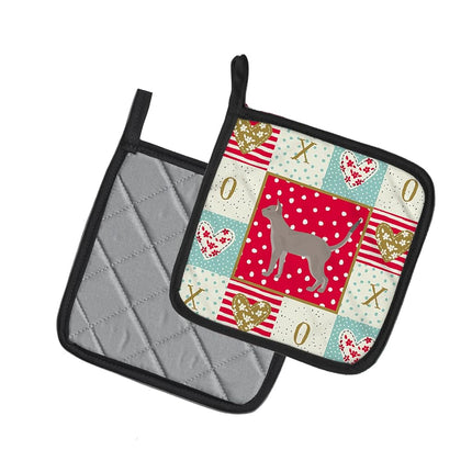 Sujetadores de ollas Caroline's Treasures, multicolor