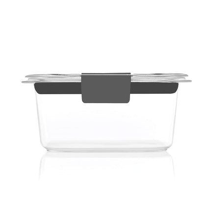 Rubbermaid Brilliance Leak-Proof Food Storage Containers with Airtight Lids, Set of 5 (10 Pieces Total) |BPA-Free & Stain Resistant