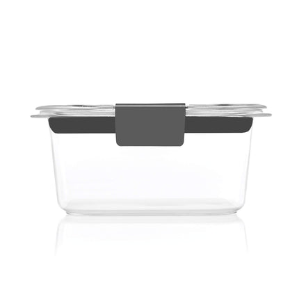 Rubbermaid Brilliance Leak-Proof Food Storage Containers with Airtight Lids, Set of 5 (10 Pieces Total) |BPA-Free & Stain Resistant