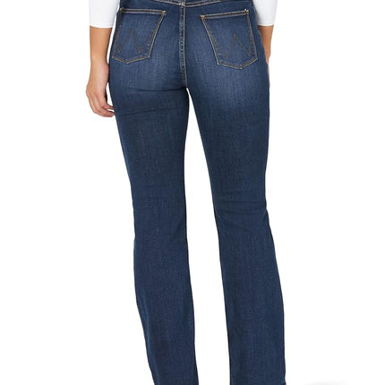 Wrangler Women's High Rise True Straight Fit Jean, Stockton, 8-30