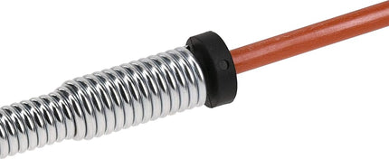 Hillman 847396 Driveway Marker Stake with Spring Back Action for Snow Poles or Rods and Student Drivers, Reflective Silver