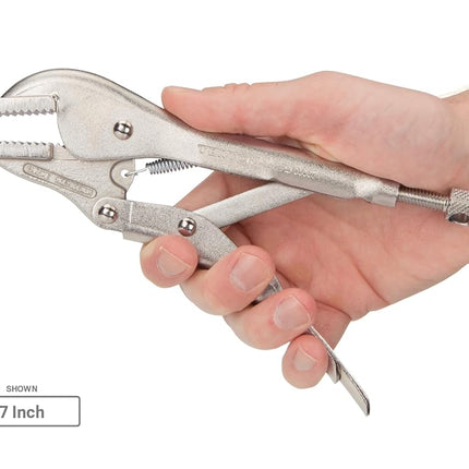 TEKTON Straight Jaw Locking Pliers Set (3-Piece) | PLK90004
