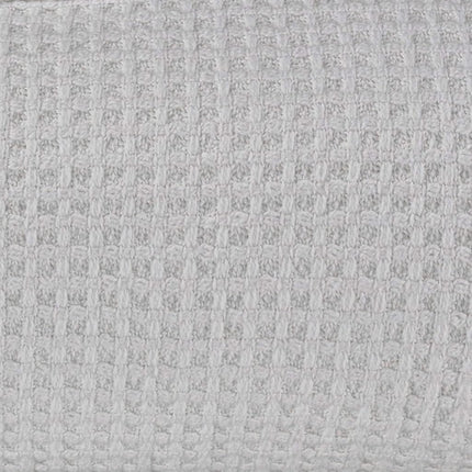 Vera Wang - Queen Blanket, Luxury Cotton Bedding, Super Soft Essentials with Waffle Weave Knit (Waffleweave Grey, Queen)