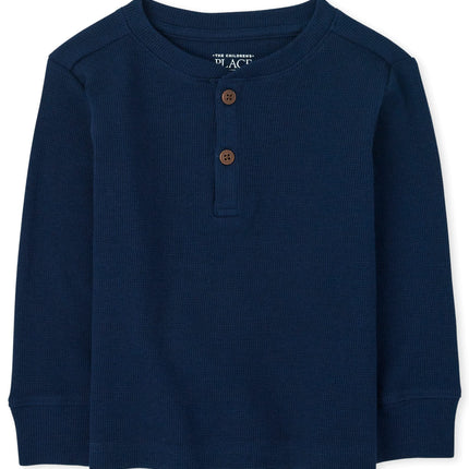 The Children's Place Y Boy's Long Sleeve Henley Th