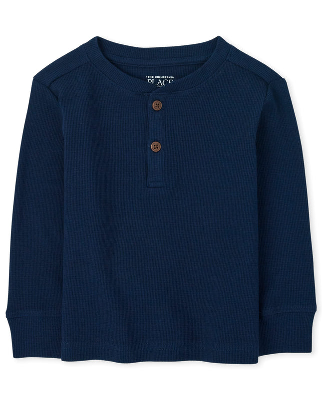 The Children's Place Y Boy's Long Sleeve Henley Th