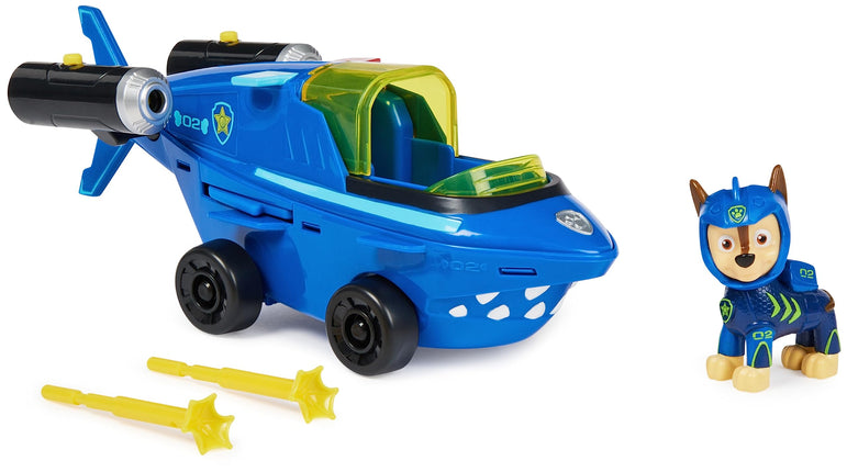 PAW Patrol, Aqua Pups Basic Vehicle Toy Car in Sha