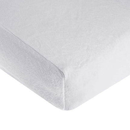 TL Care Heavenly Soft Chenille Fitted Crib Sheet f