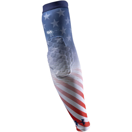 Under Armour UA20560-20063-S Manchon de coude Gameday Armour Pro Pad Imprimé Americana S