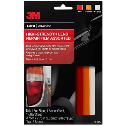 3M Auto High-Strength Lens Repair Film, 3.5 in x 7