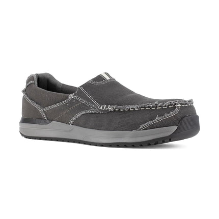 Rockport Mocassins de travail décontractés pour homme Langdon Safety Toe, anthracite, 11.5