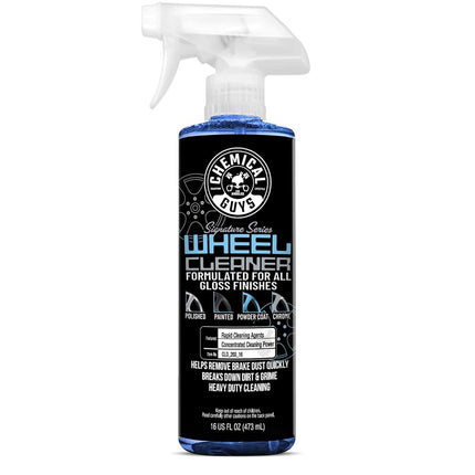 Chemical Guys CLD_203_16 Signature Series Wheel Cleaner, Formated for All Gloss Finishes, Safe for Cars, Trucks, SUVs, Motorcycles, RVs & More 16 fl oz